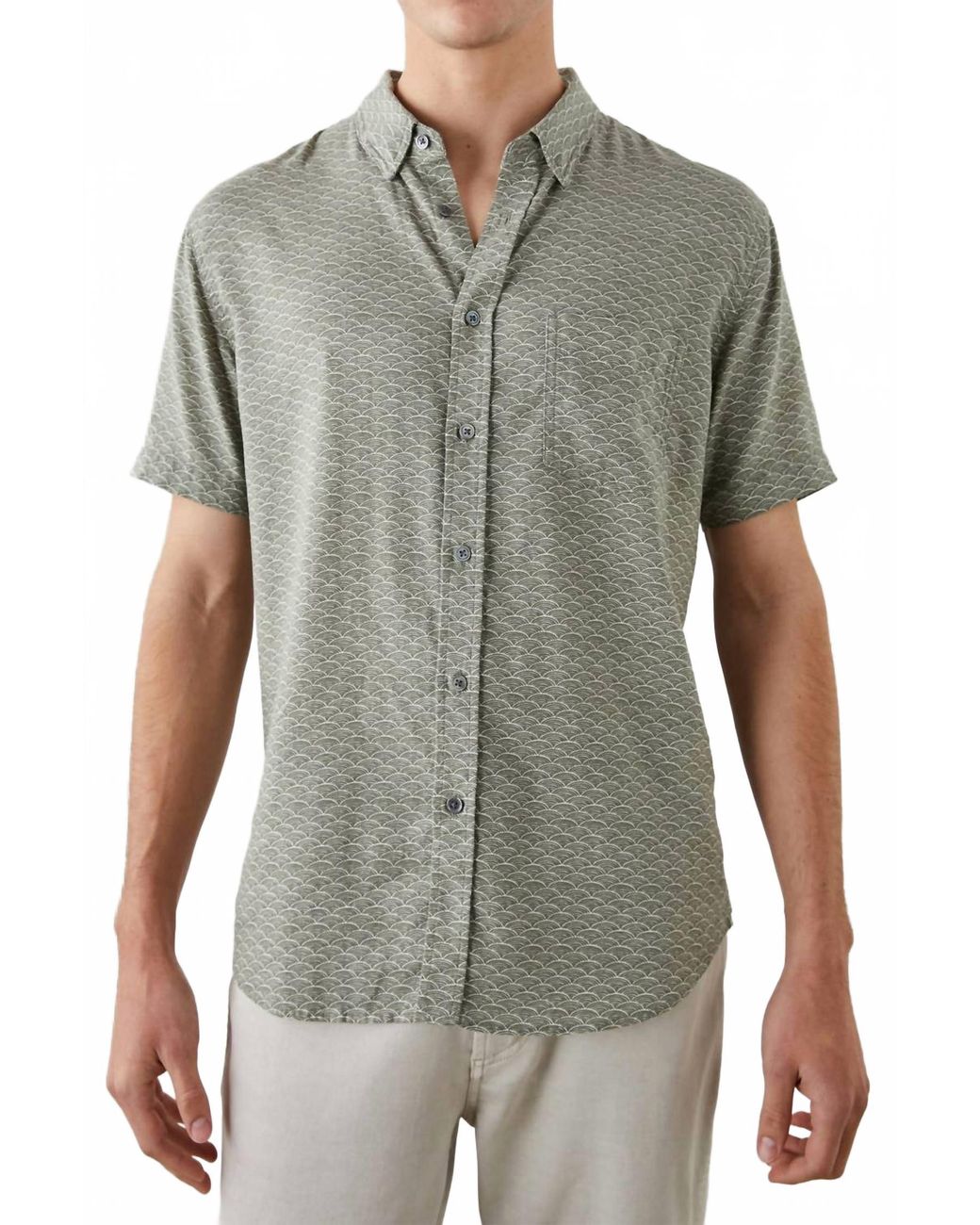 Rails Green Carson Shirt for men