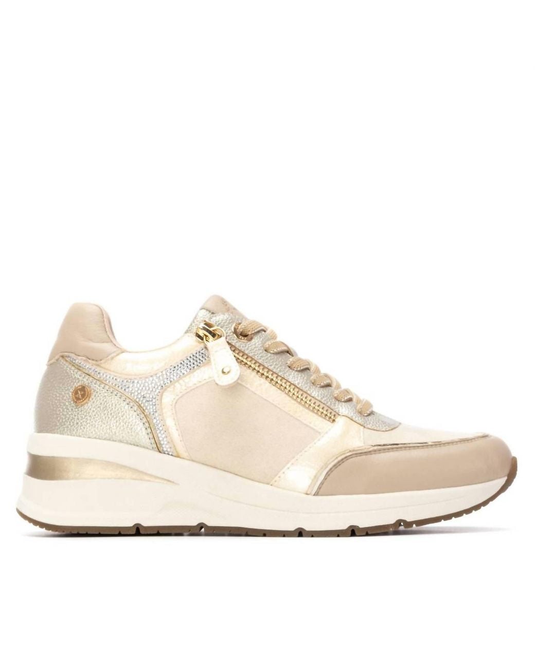 Xti Natural 144223 Round Toe Sneakers