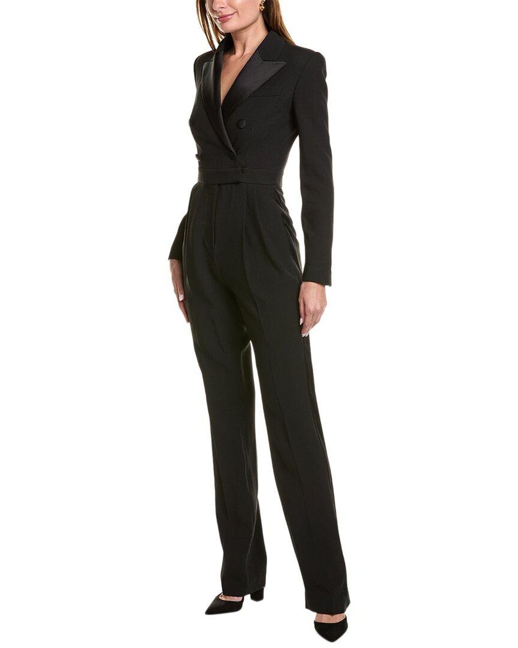 Michael kors black long sleeve best sale jumpsuit