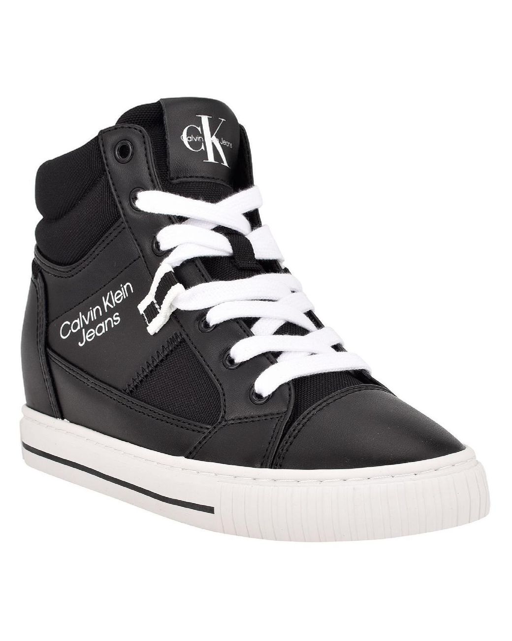 Calvin Klein Cree Lifestyle Trainers Casual And Fashion Sneakers in  Metallic | Lyst