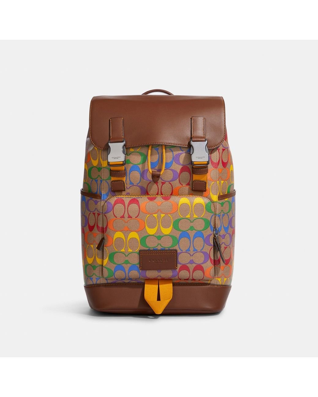 coach rainbow backpack