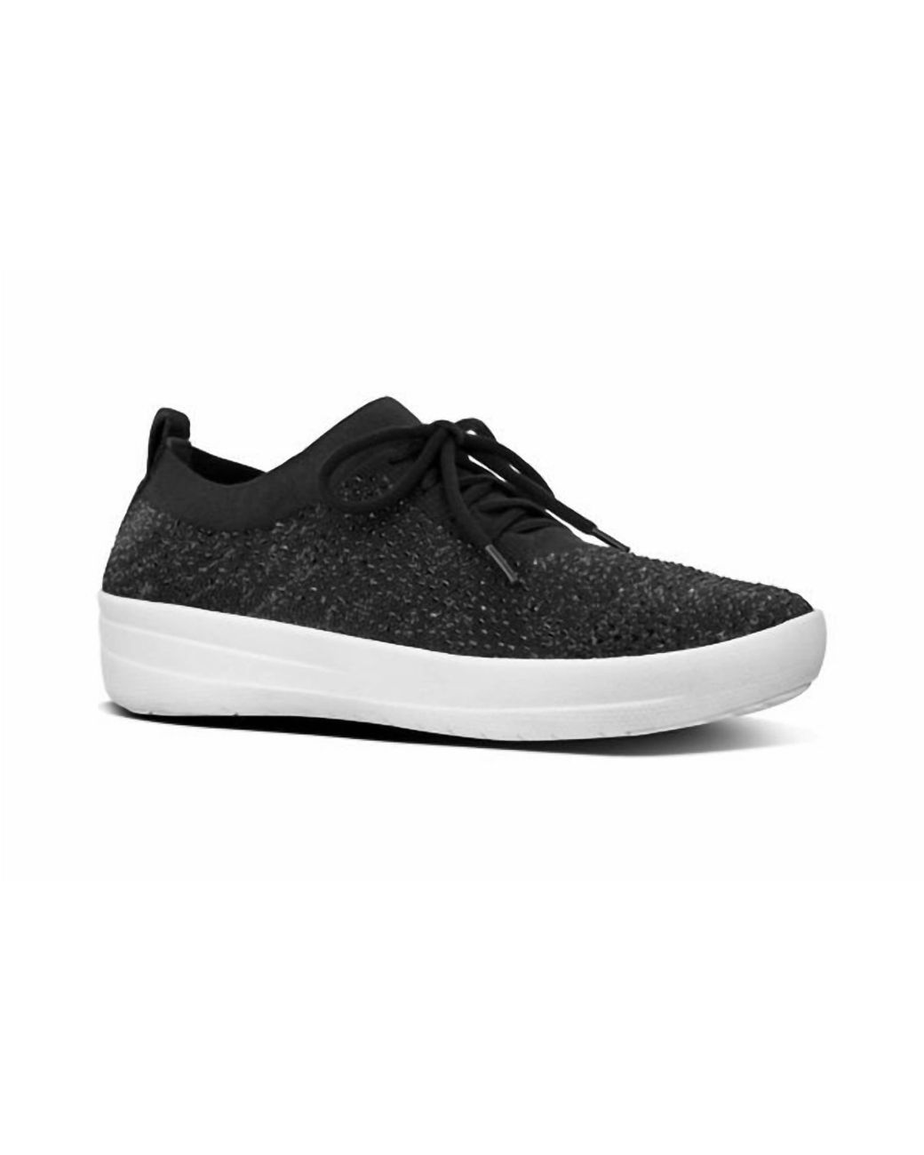 Fitflop F-sporty Uberknit Sneaker In Black | Lyst