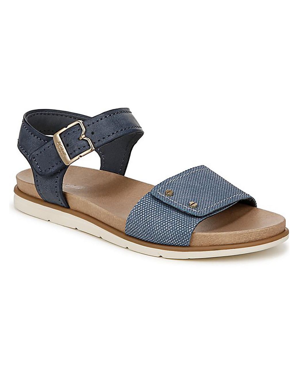 Dr scholl's blue sandals best sale
