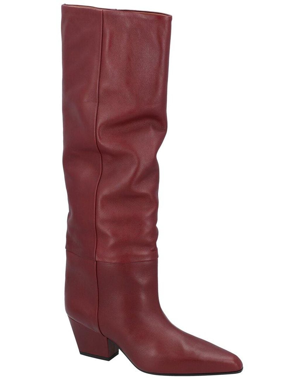 Paris Texas Red Jane Leather Boot