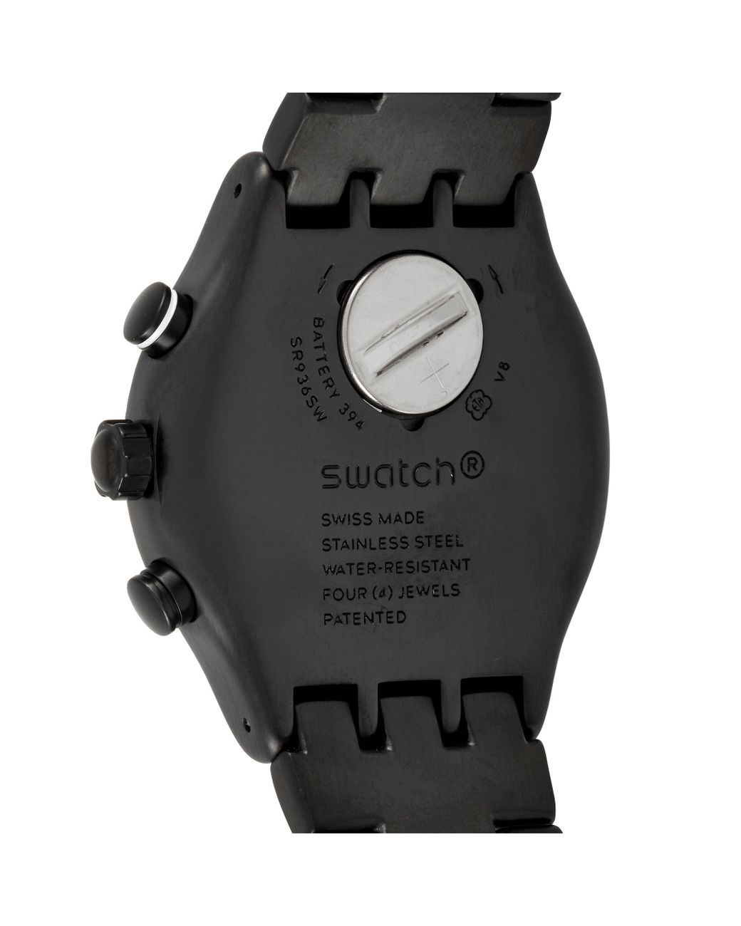 Swatch Irony Destination Manhattan All Black Watch Yvb402g for Men | Lyst