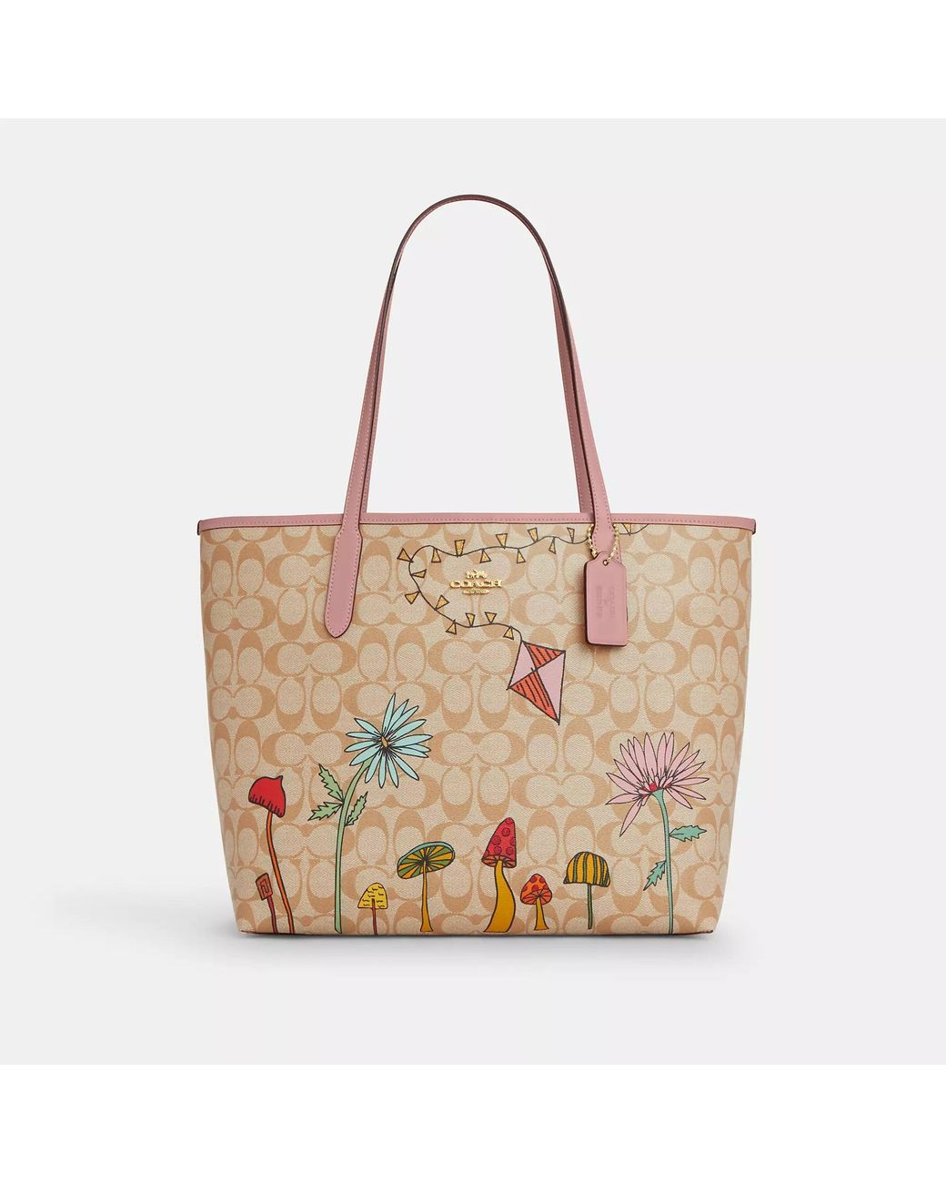 COACH Coach X Observed By Us City Tote Bag in Natural Lyst