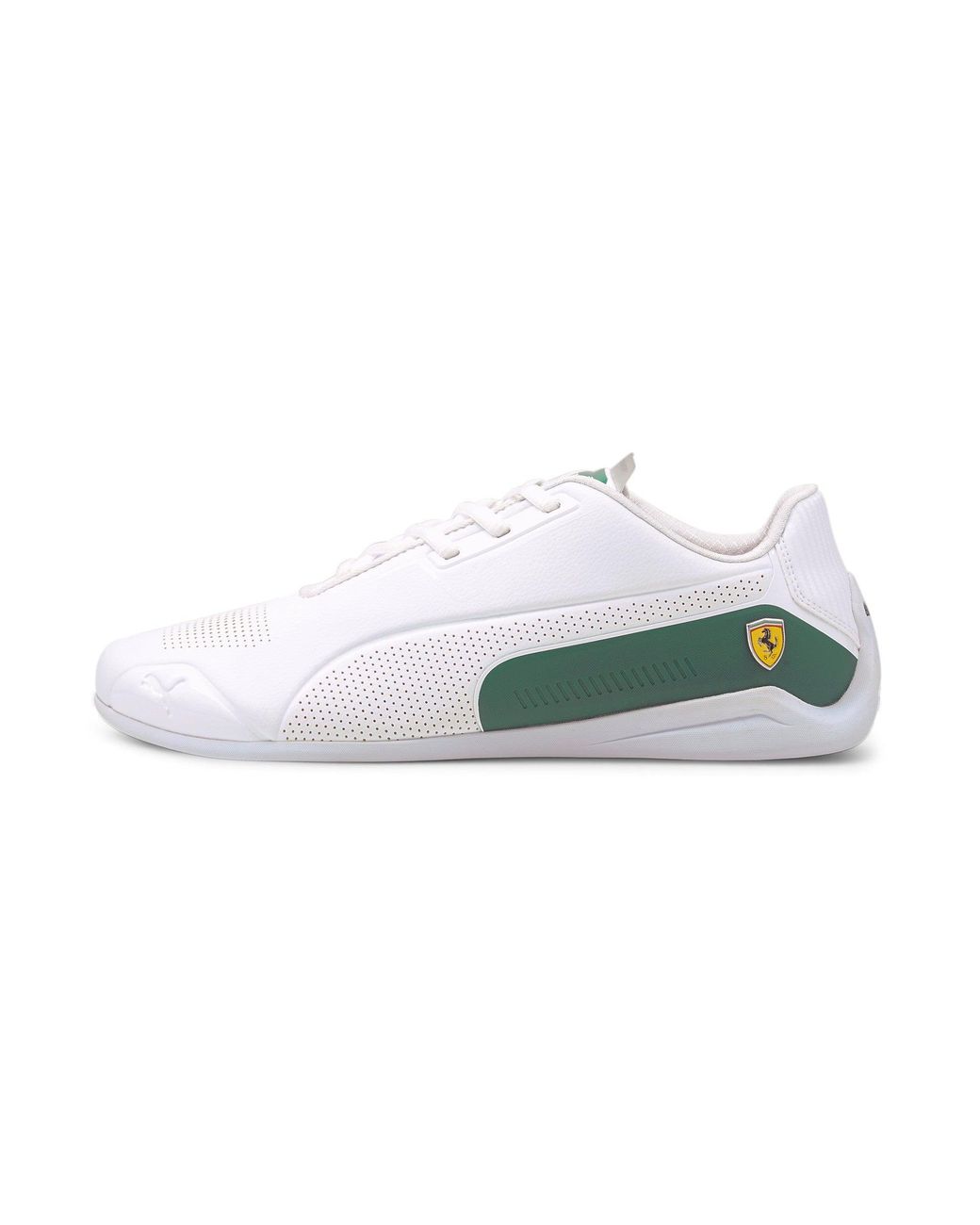 PUMA Synthetic Scuderia Ferrari Drift Cat 8 Motorsport Shoes in White
