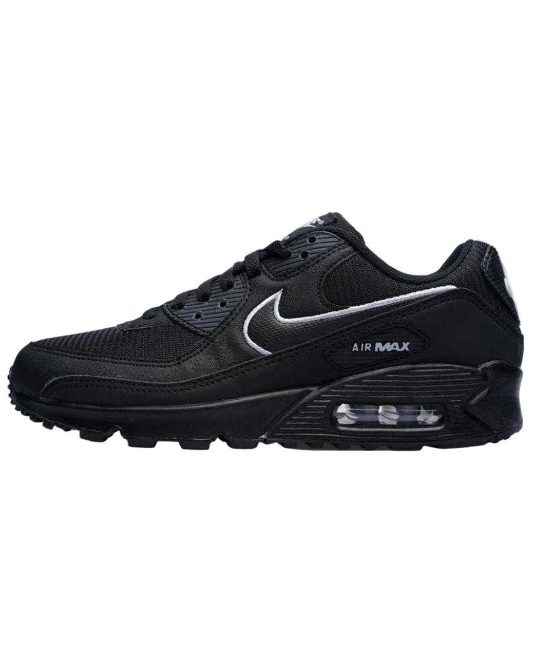 Nike Black Air Max 90 Wolf for men