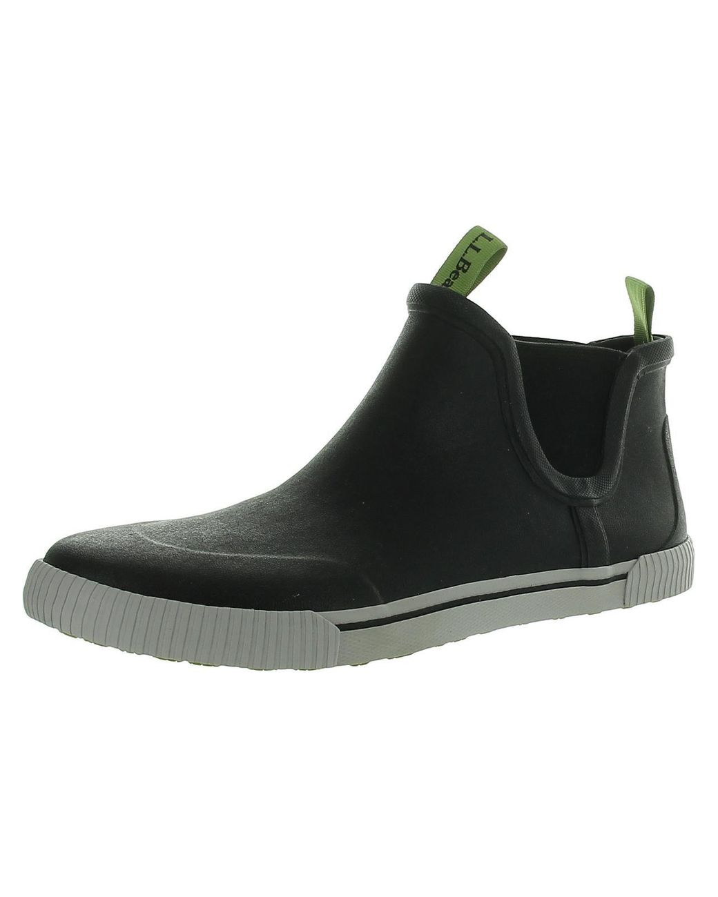 L.L. Bean Outdoor Ankle Rain Boots in Black Lyst