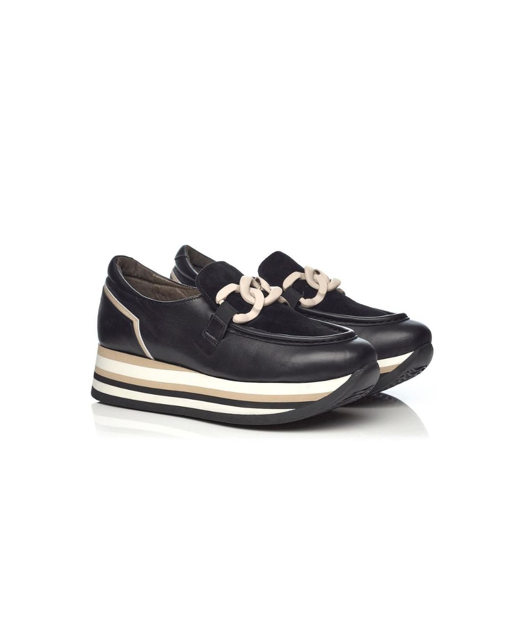 Softwaves Blue Cala Combi Slip-On Loafer