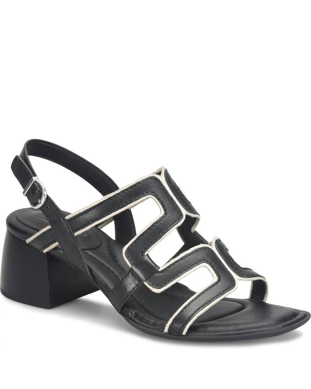 Born Brown Sofia Heeled Sandals