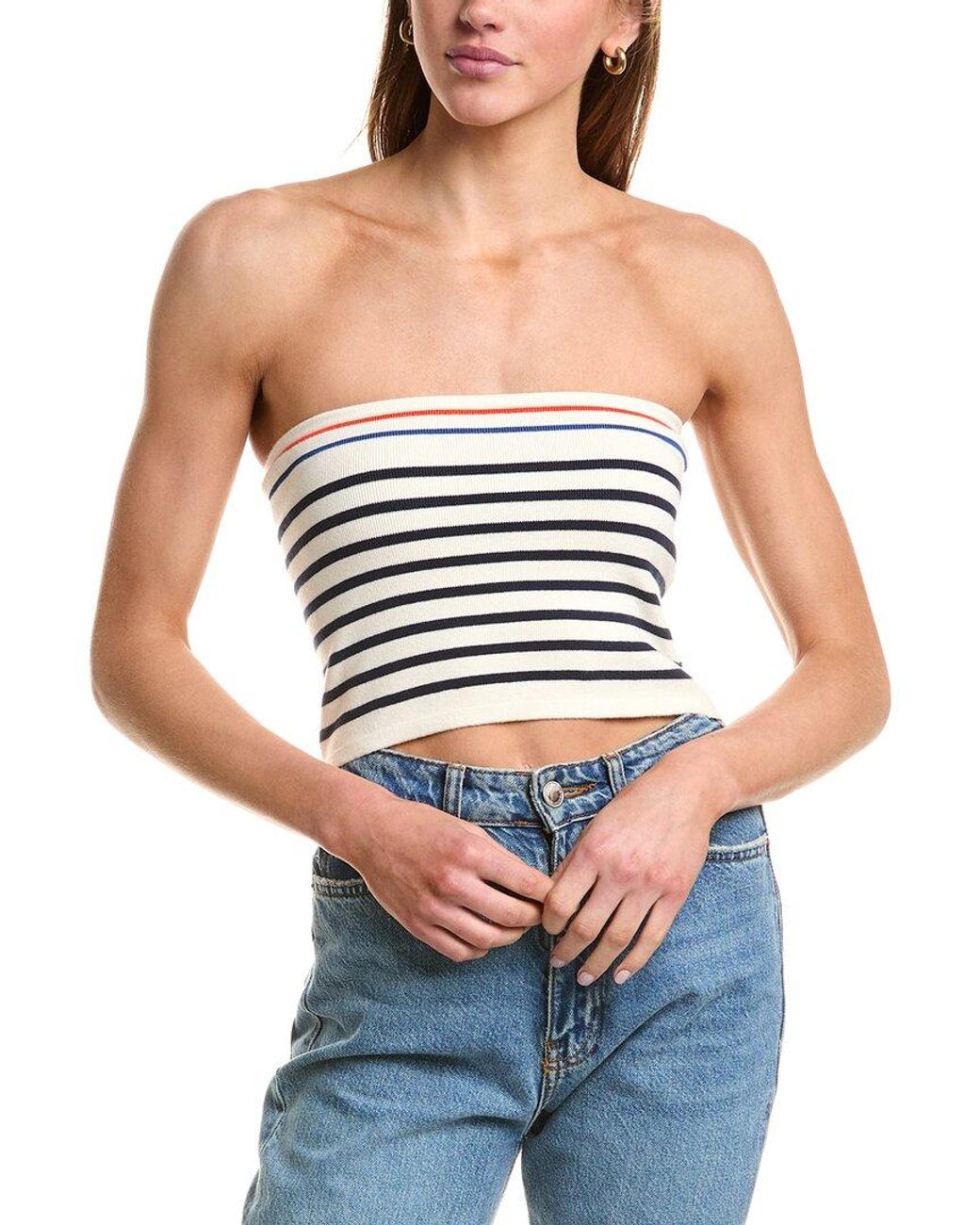 Kule Blue Tube Top