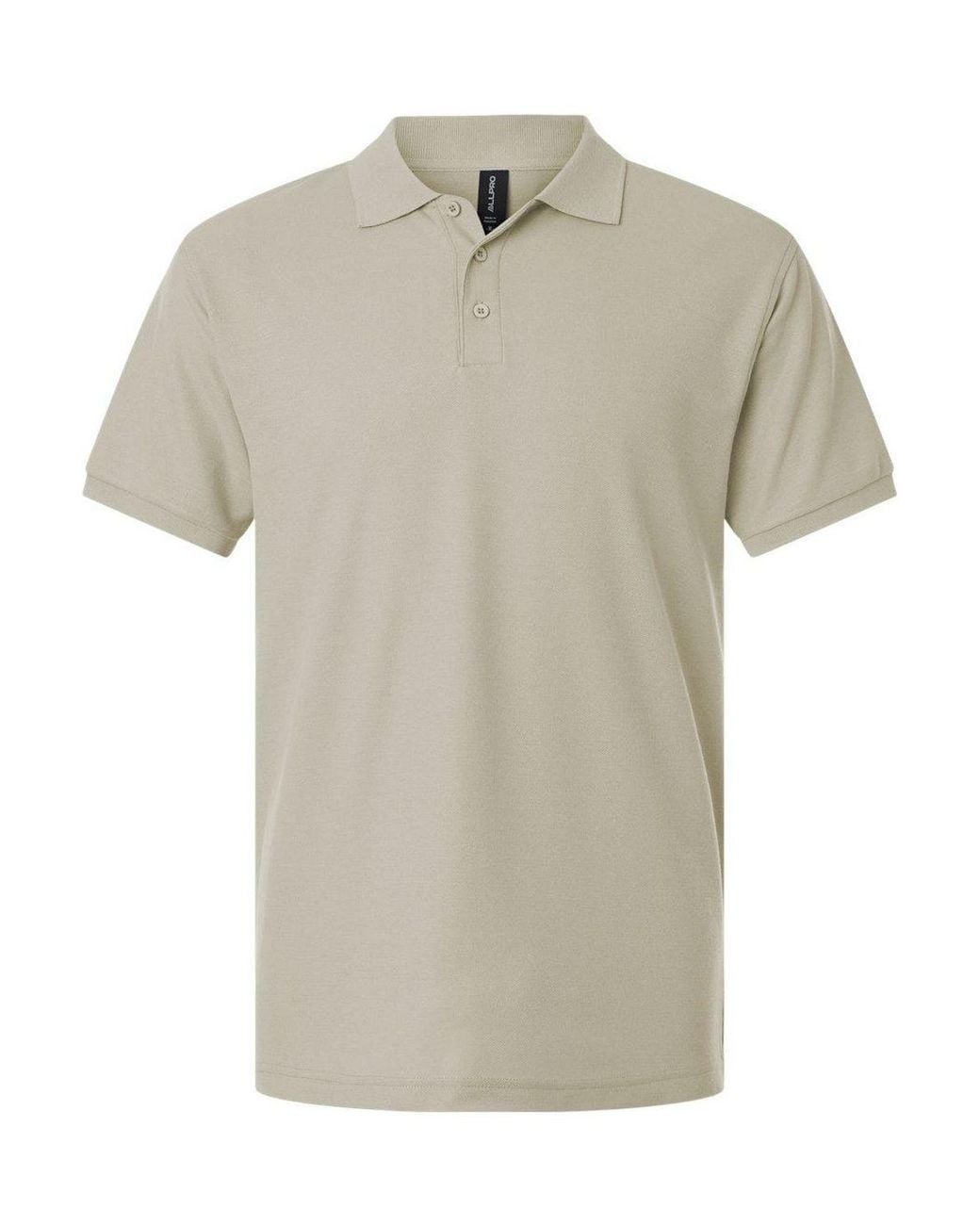 AllPro Natural Pique Polo for men