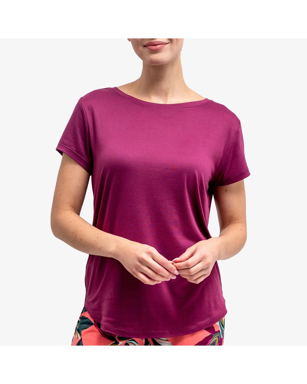 Calypsa Purple Lounge Dream Tee