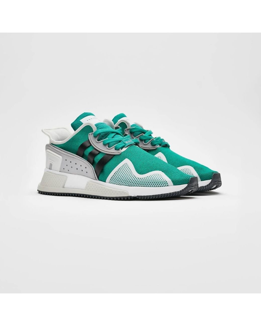 Adidas eqt cushion adv black sub green e amp; white top