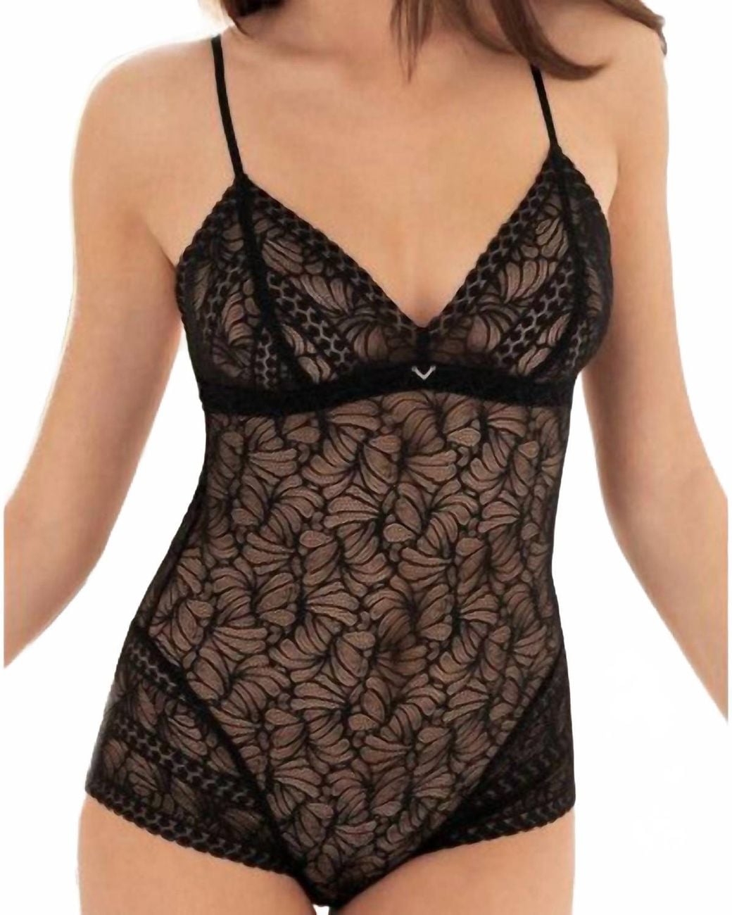 Antigel Black Atelier Seduction String Bodysuit