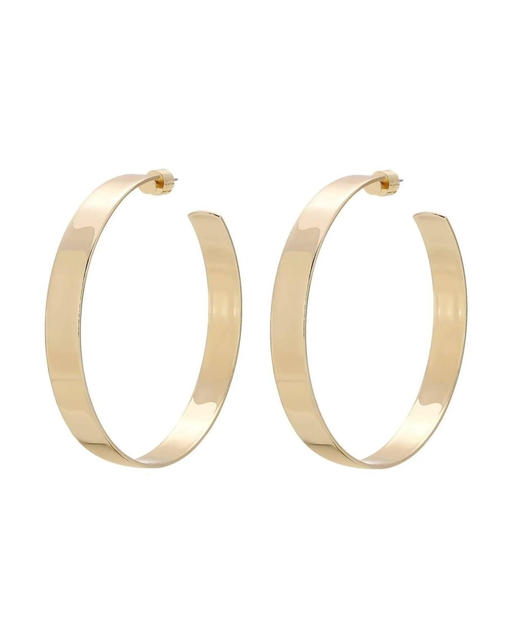 Eklexic Metallic 2.5" Skylar Hoops