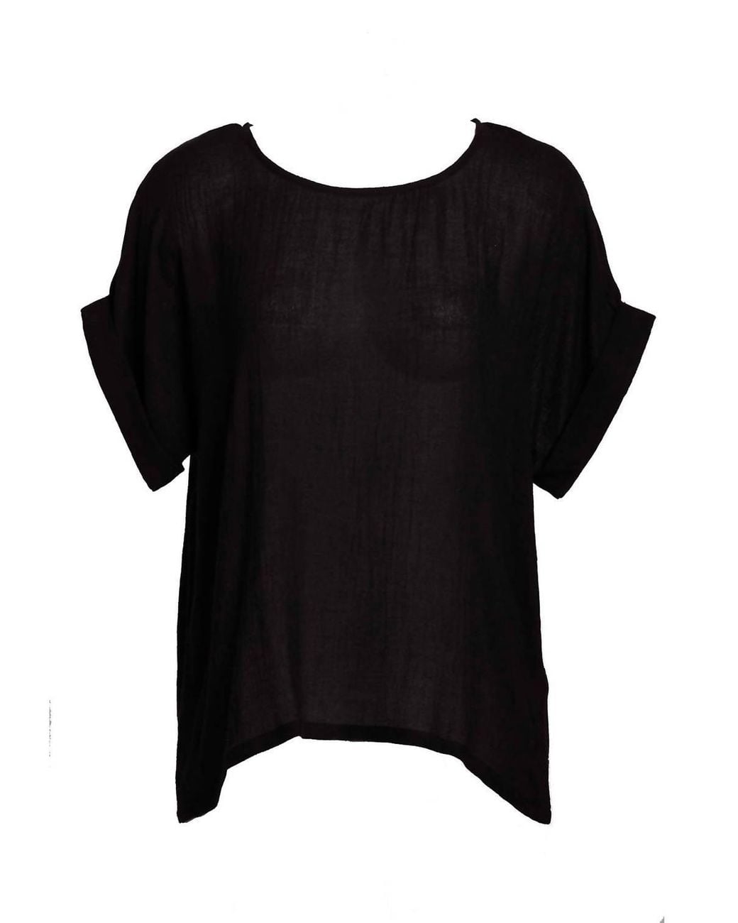LVHR Black Hannah Top
