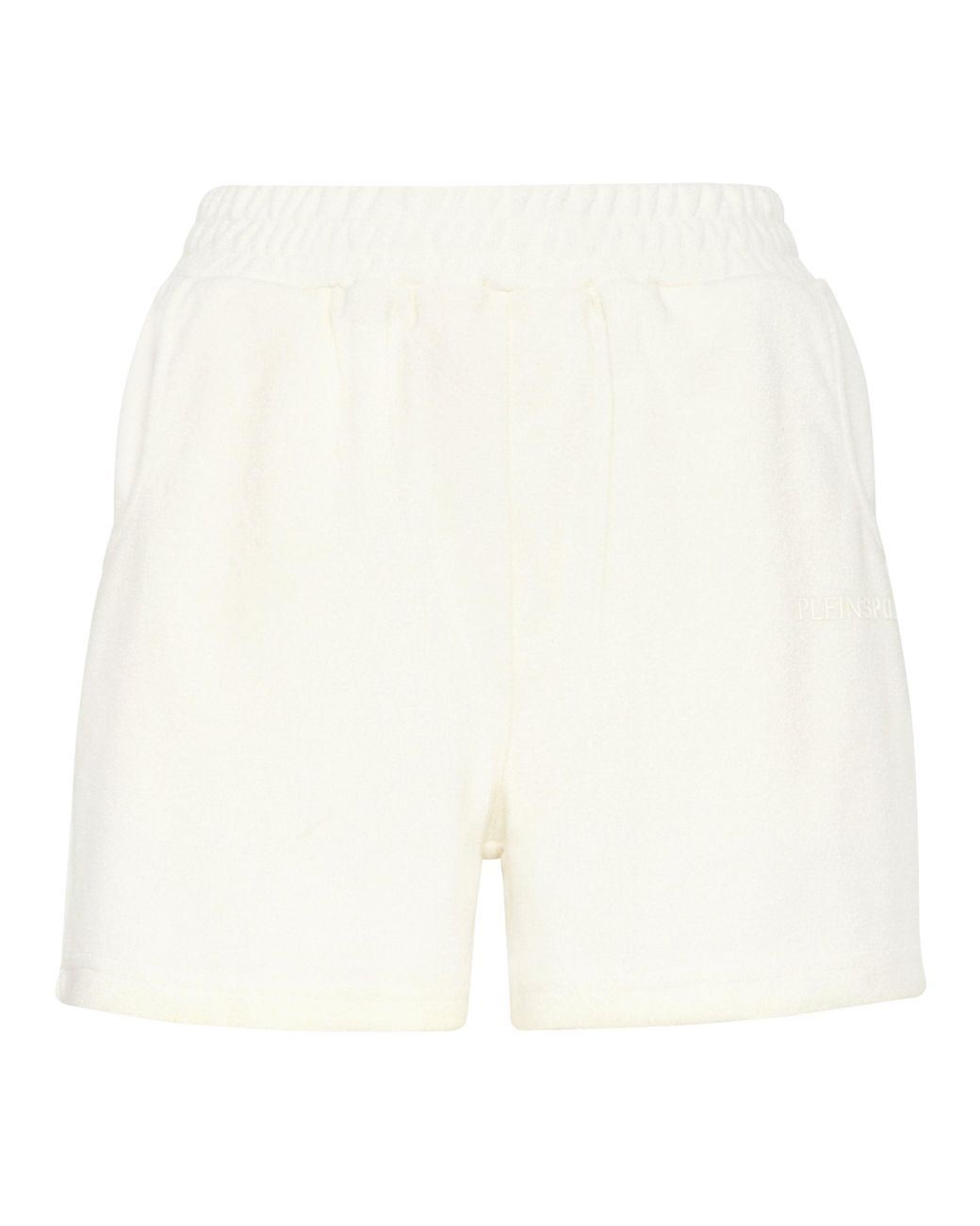 Philipp Plein White Sponge Jogging Short Pants