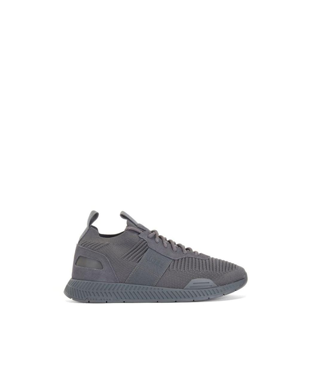 BOSS by HUGO BOSS Hugo - Sock Trainers With Knitted Repreve Uppers in ...