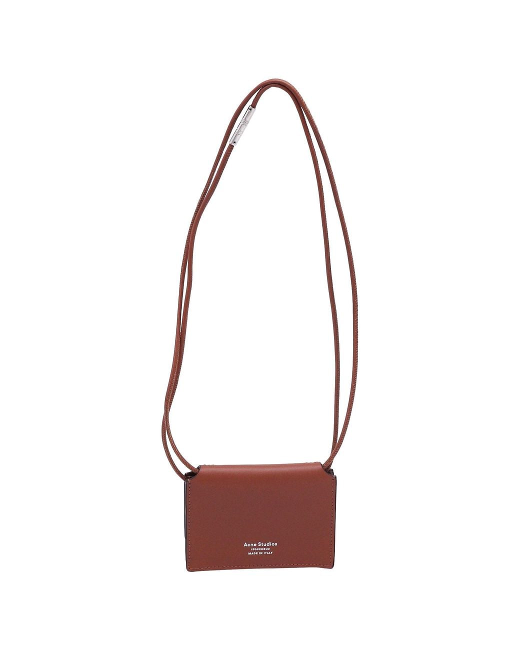Acne Red Mini Shoulder Bag