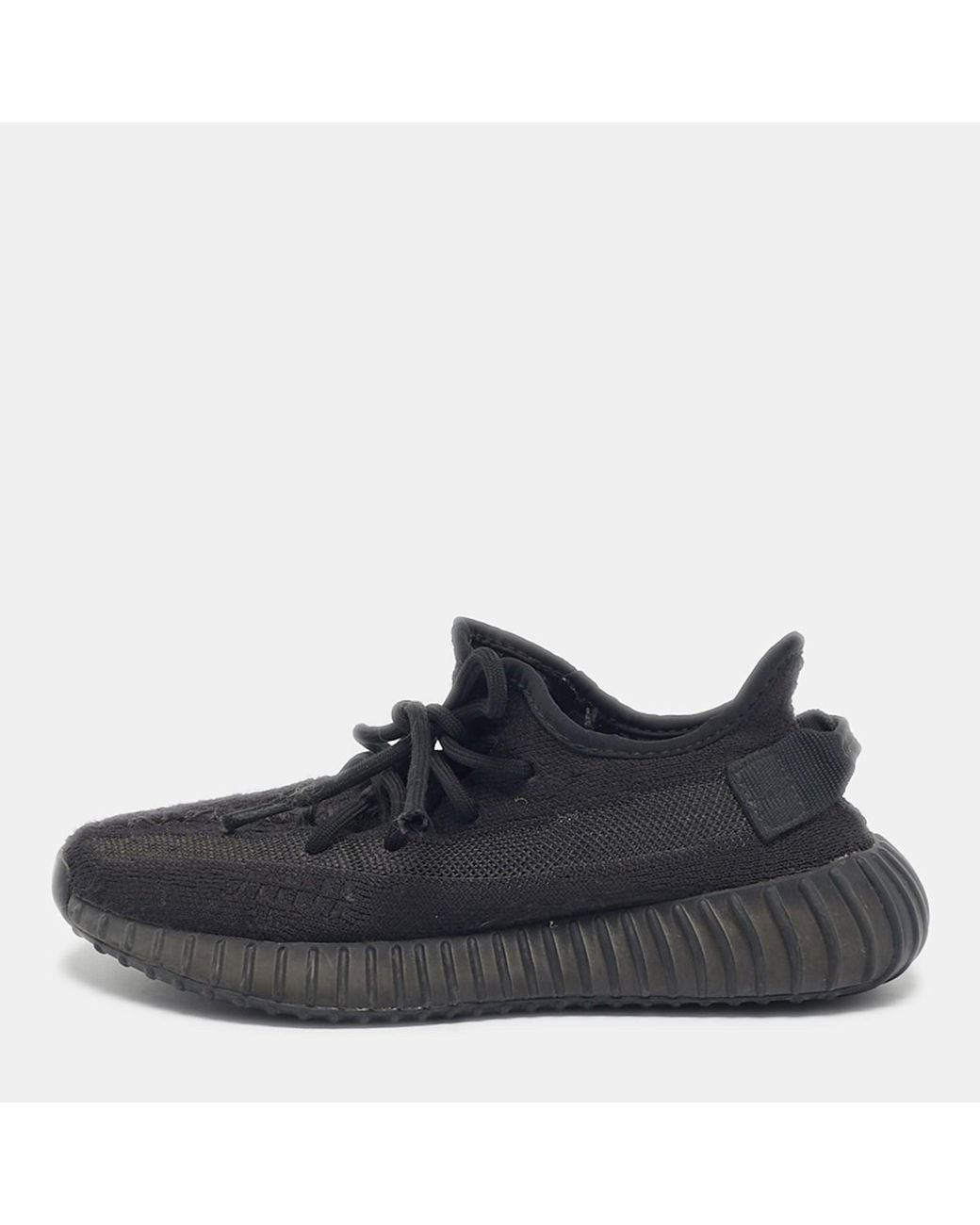 Yeezy Denim Yeezy Knit Fabric Boost 350 V2 Onyx Sneakers Size 36 2/3 in Black for ...