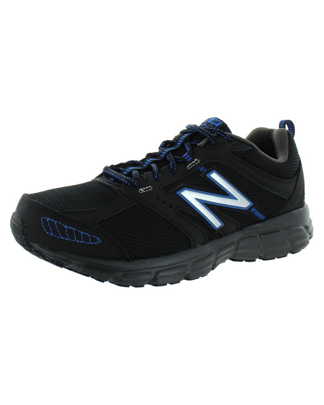 New Balance Running Course Mesh Padded Insole Sneakers in Black for Men New Balance Running Course Mesh Padded Insole Sneakers in Black for Men