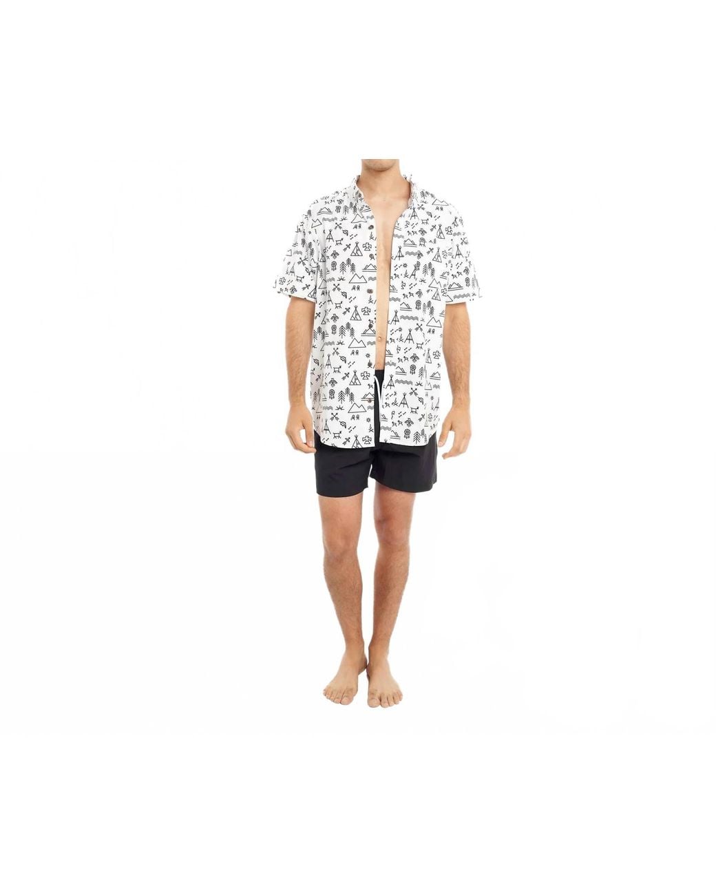 Bermies Black Apache Performance Shirt for men