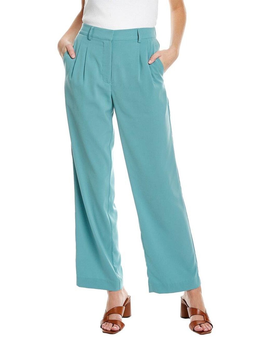 Z Supply Lucy Twill Pant in Blue | Lyst