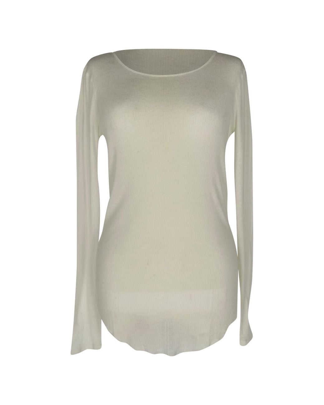 Joseph Gray Ribbed-Knit Sweater