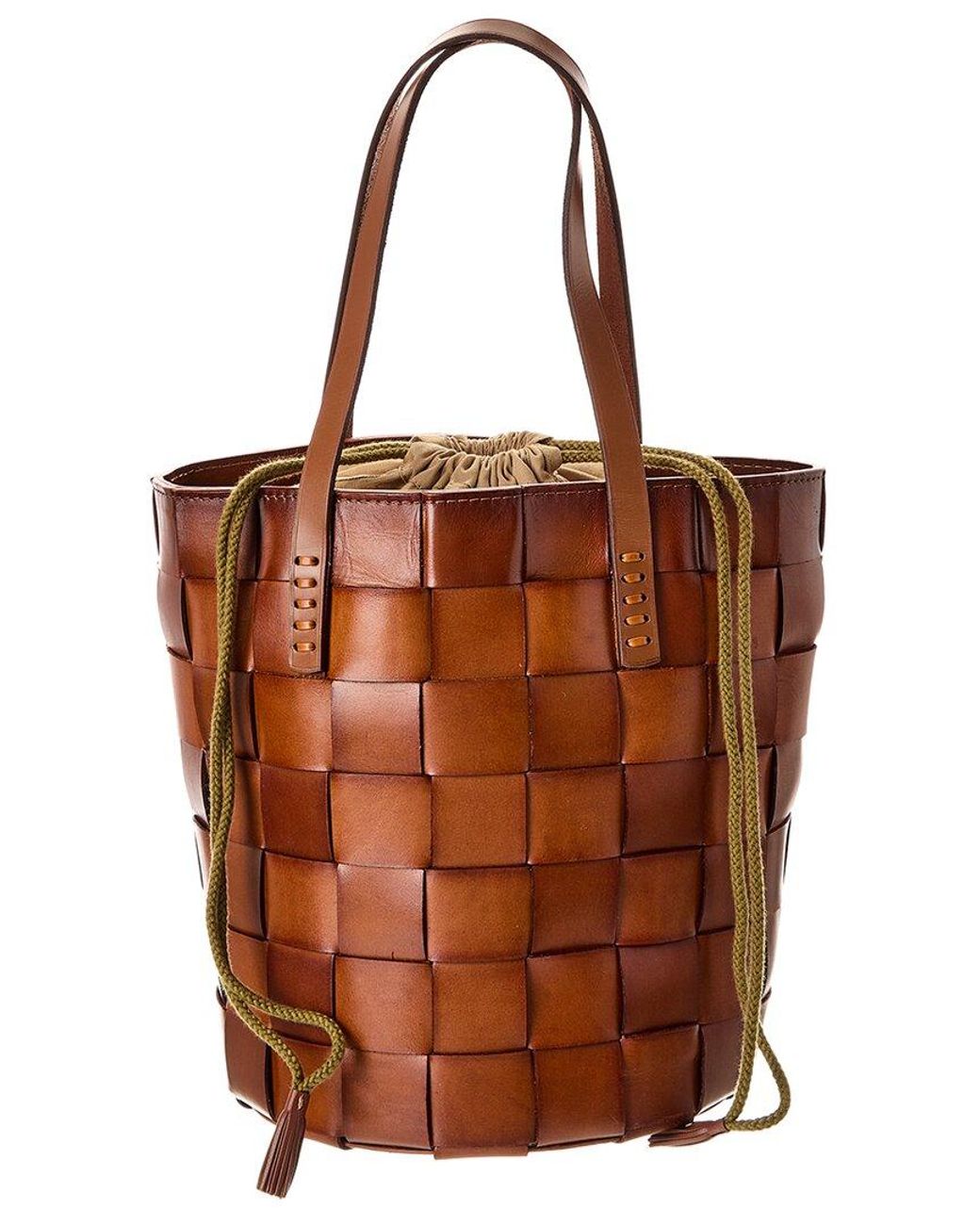 Dragon Diffusion Japan Mini Leather Tote in Brown | Lyst