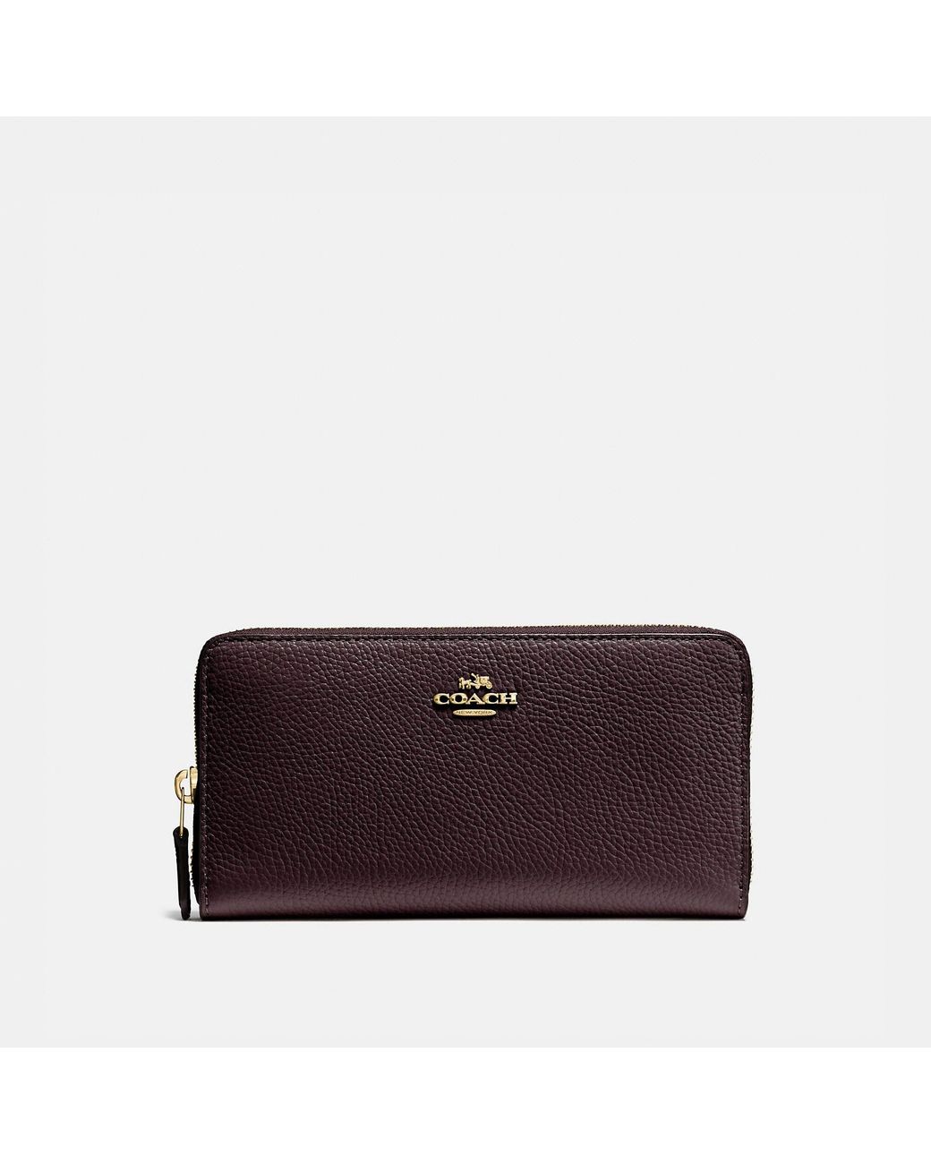 coach double small wristlet