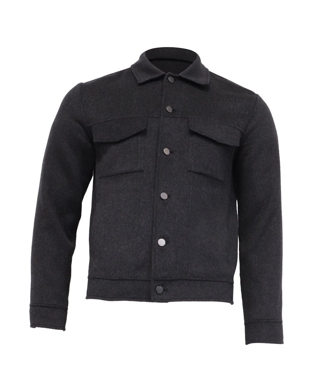 Theory Black Trucker Jacket for men