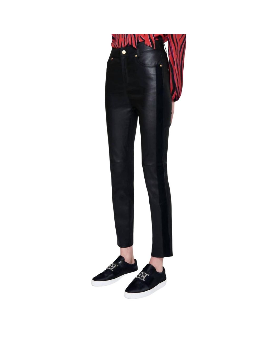 ESCADA Lenima Leather Pants In Black | Lyst