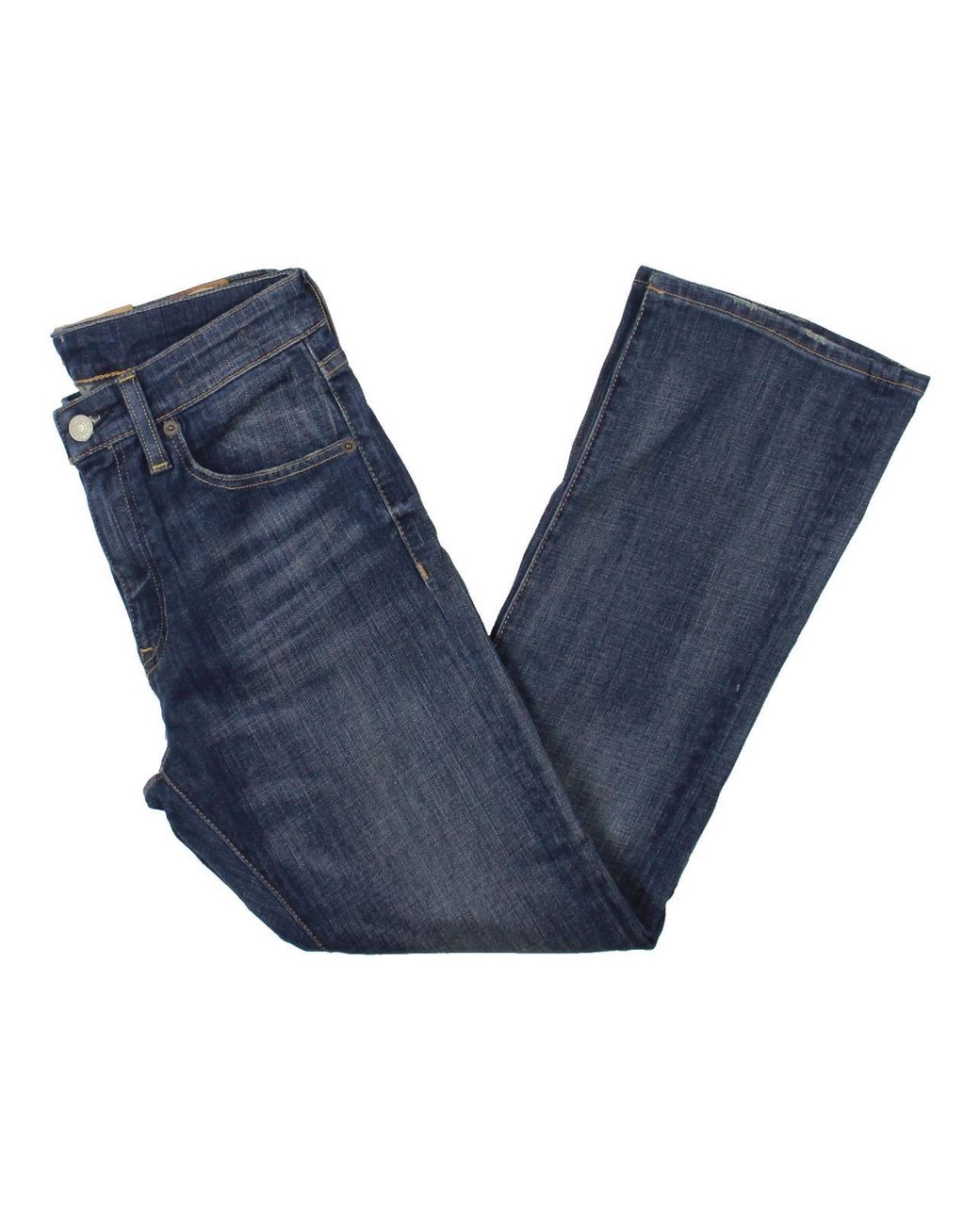 Denim Supply Ralph Lauren Flared Cropped Cropped Jeans in Blue