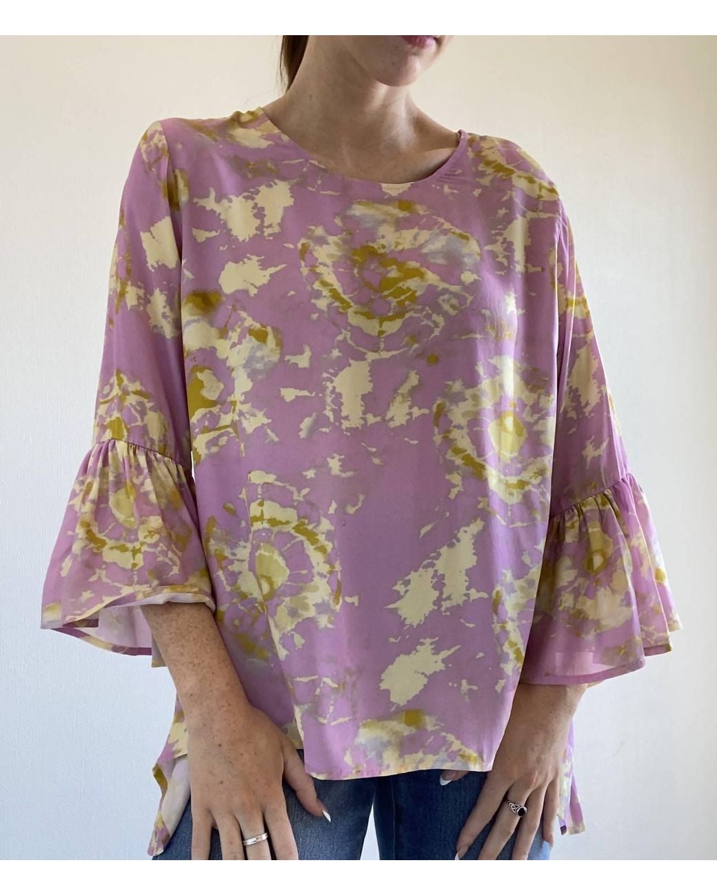 Laroque Purple Ivy Top