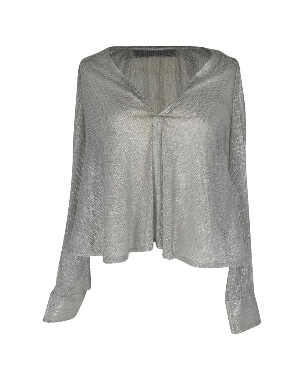 IRO Gray Noumea Blouse