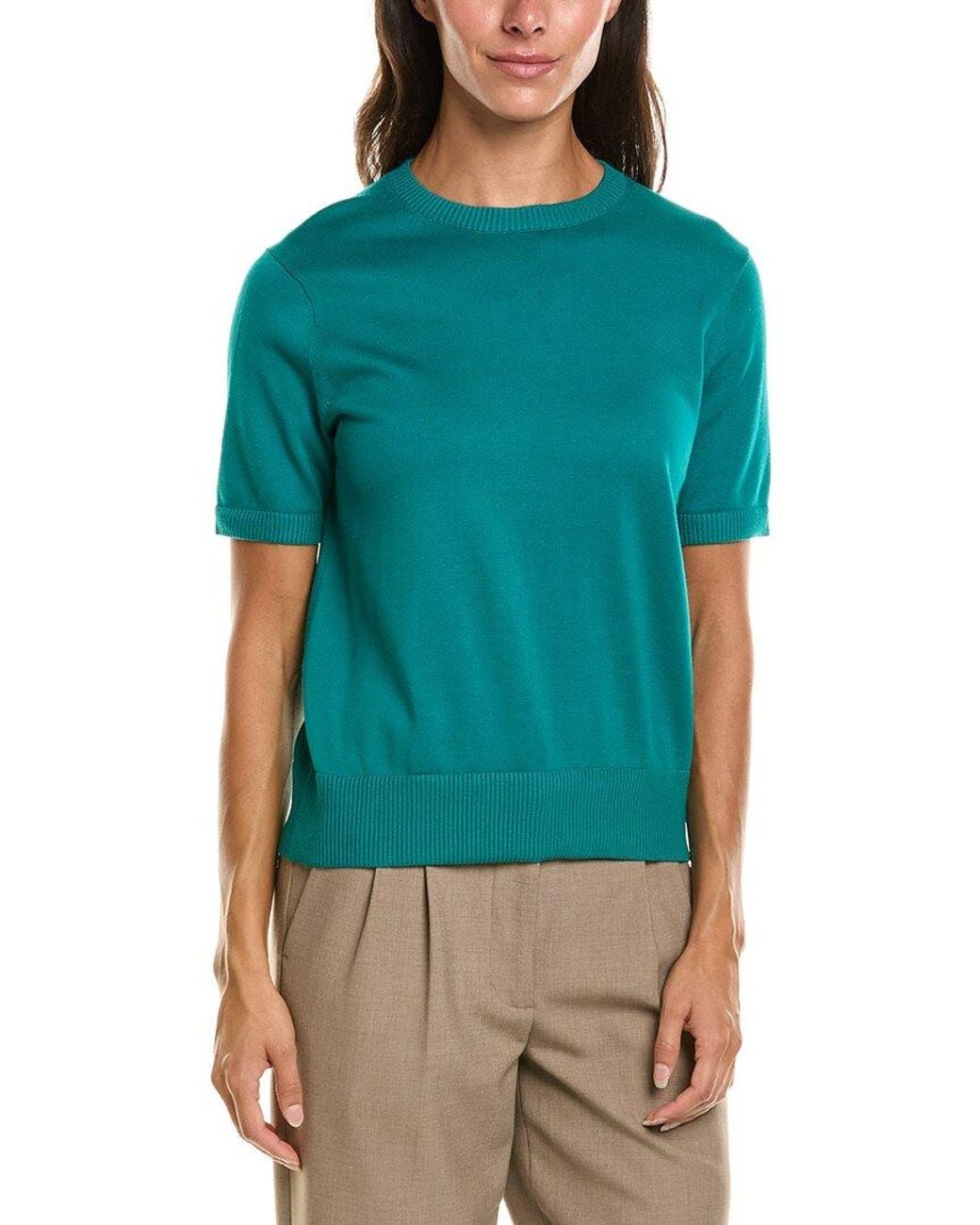Brooks Brothers Green Shell Sweater