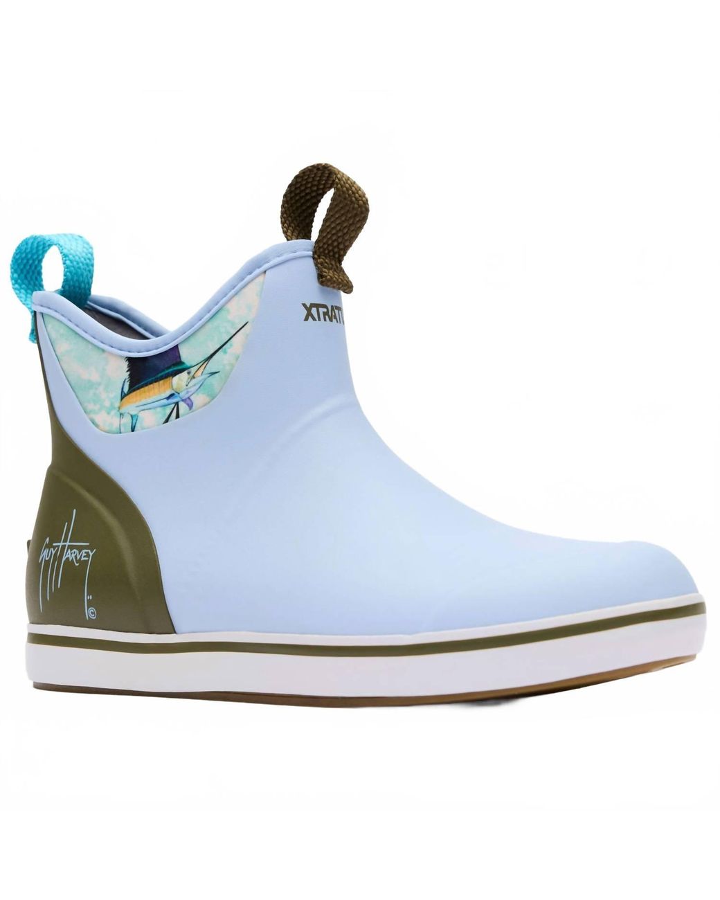 XtraTuf Blue Ankle Deck Boot