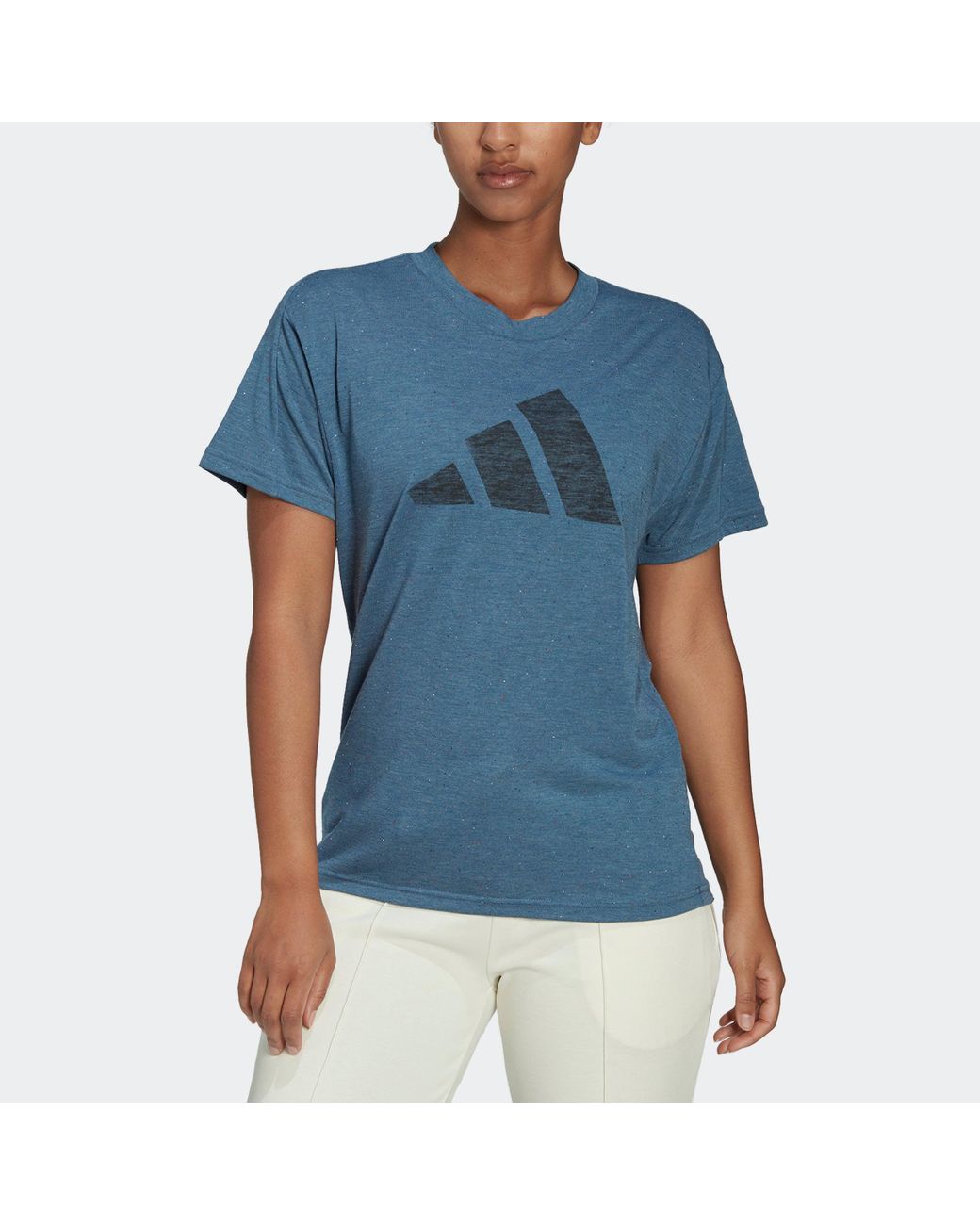 adidas Future Icons Winners 3.0 Tee in Blue | Lyst