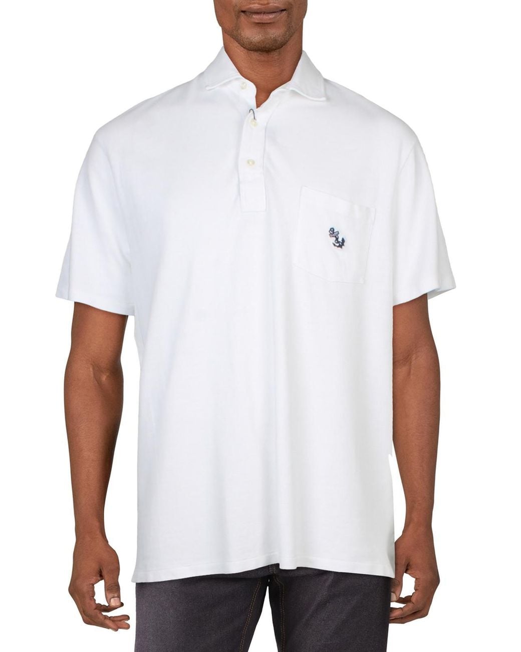 Polo Ralph Lauren Cotton Short Sleeve Polo in White for Men | Lyst