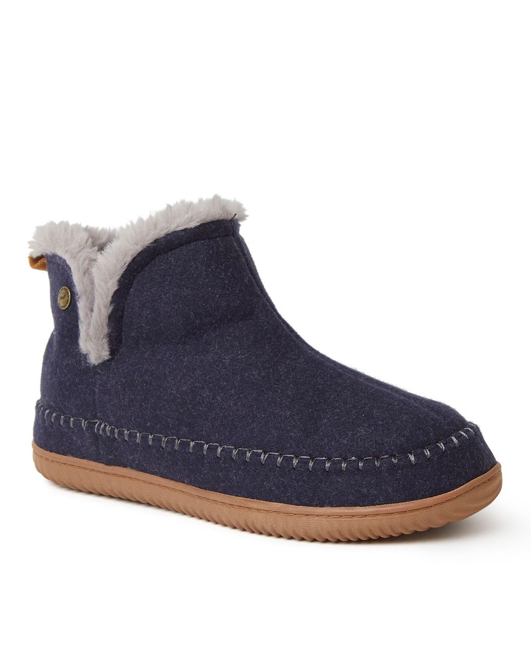 Dearfoams Blue Alpine By Brixen Bootie Slipper for men