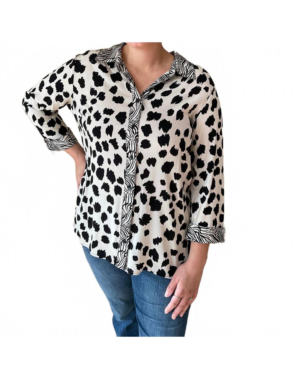 Winslow Collection Black Bailley Top