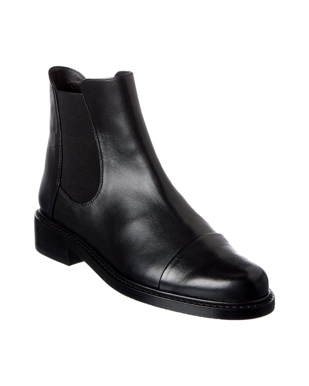 Stuart Weitzman Black Gobi Bootie S6668-Blk