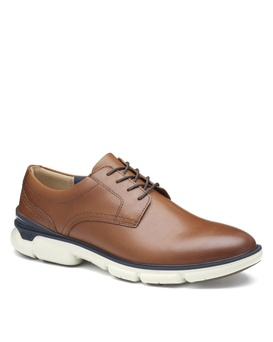 Johnston & Murphy Brown Trevor Plain Toe Shoe for men