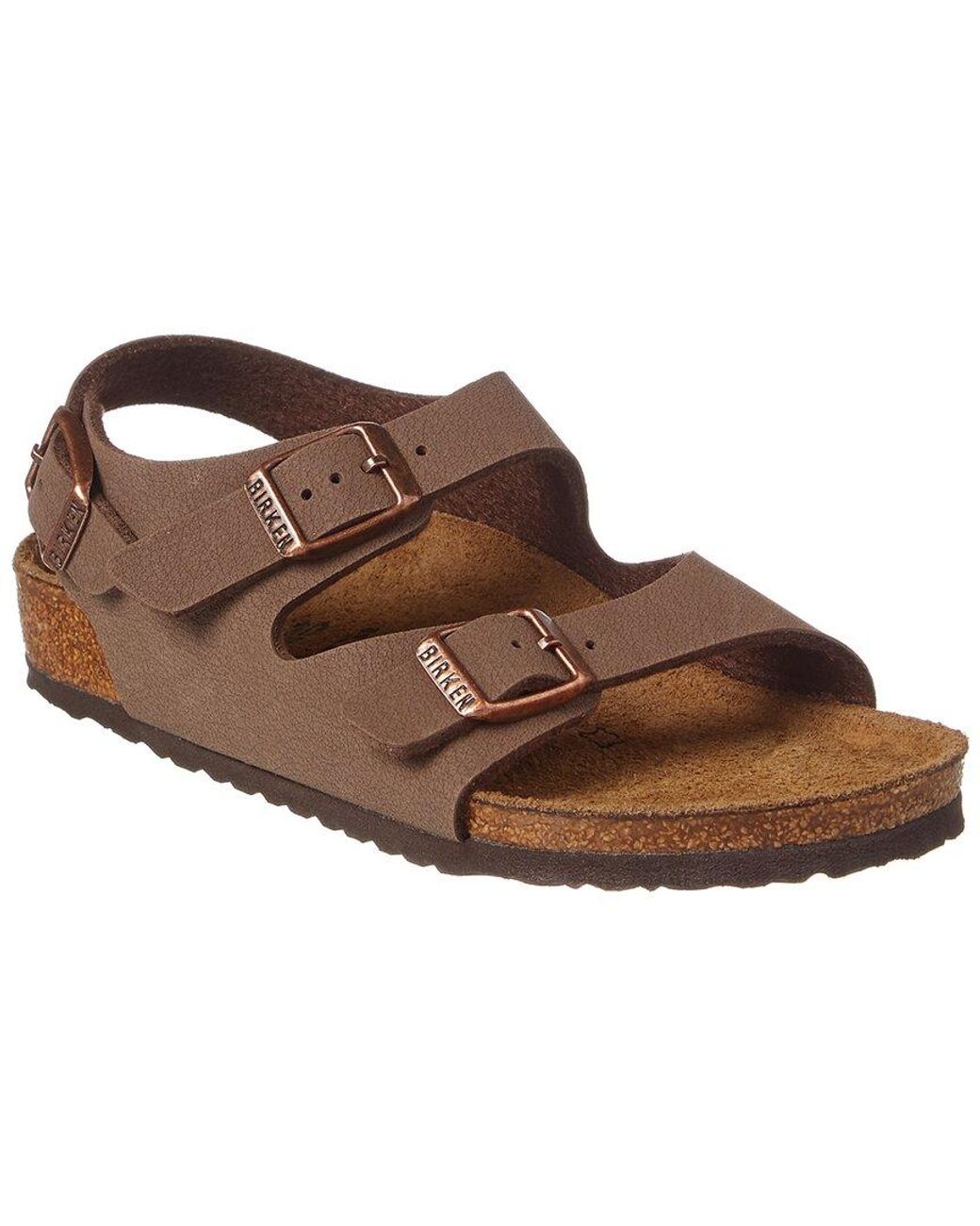Birkenstock Kids Roma Sandal in Brown Lyst