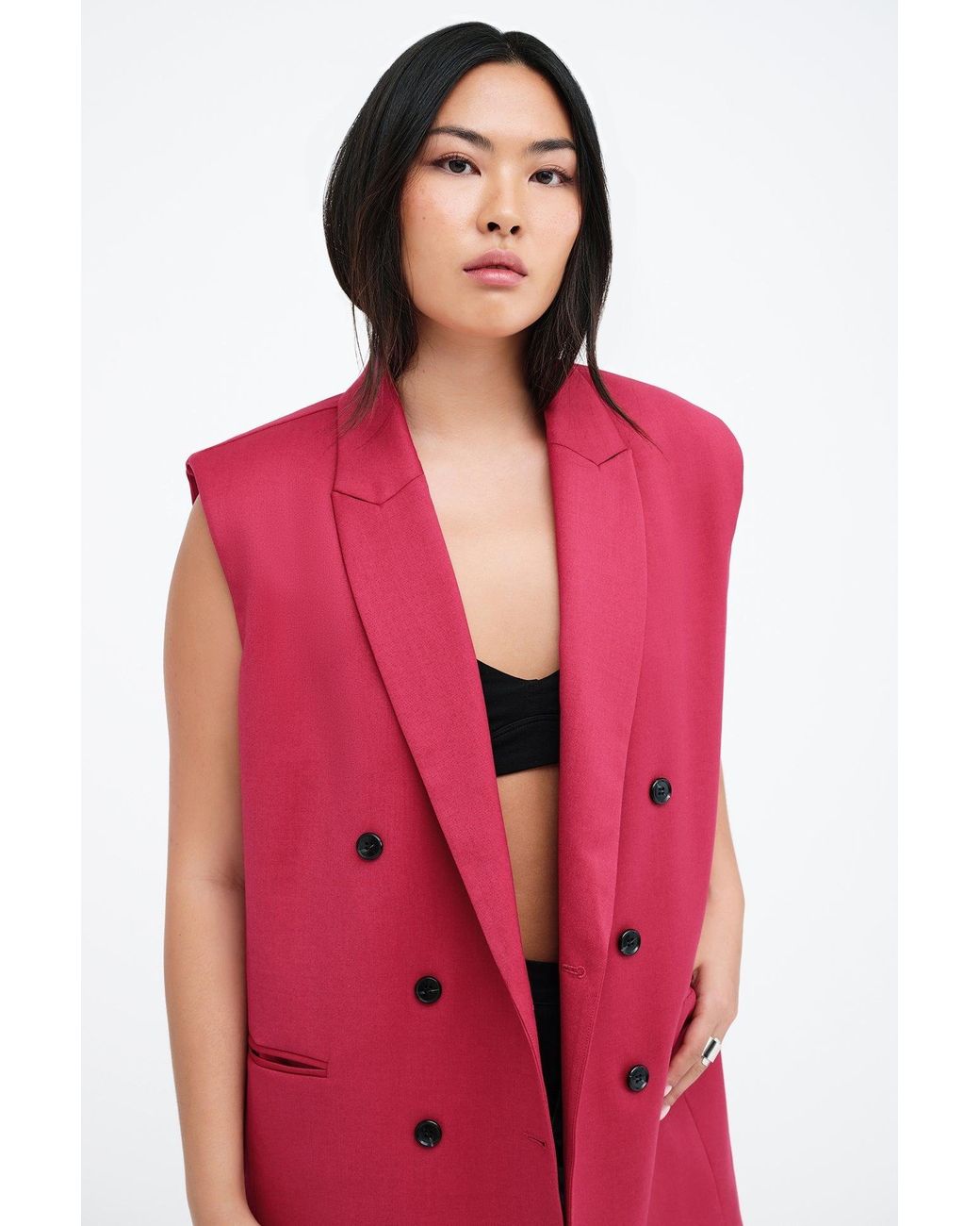 MARCELLA Red Selena Vest