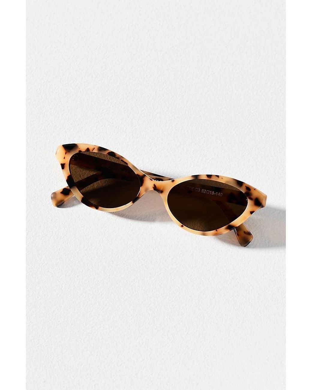 Machete Gray Modern Cateye Sunglasses