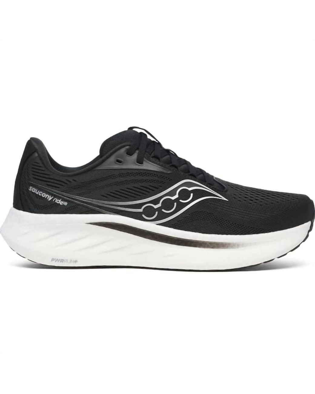 Saucony Black Ride 18 2E Running Shoes for men
