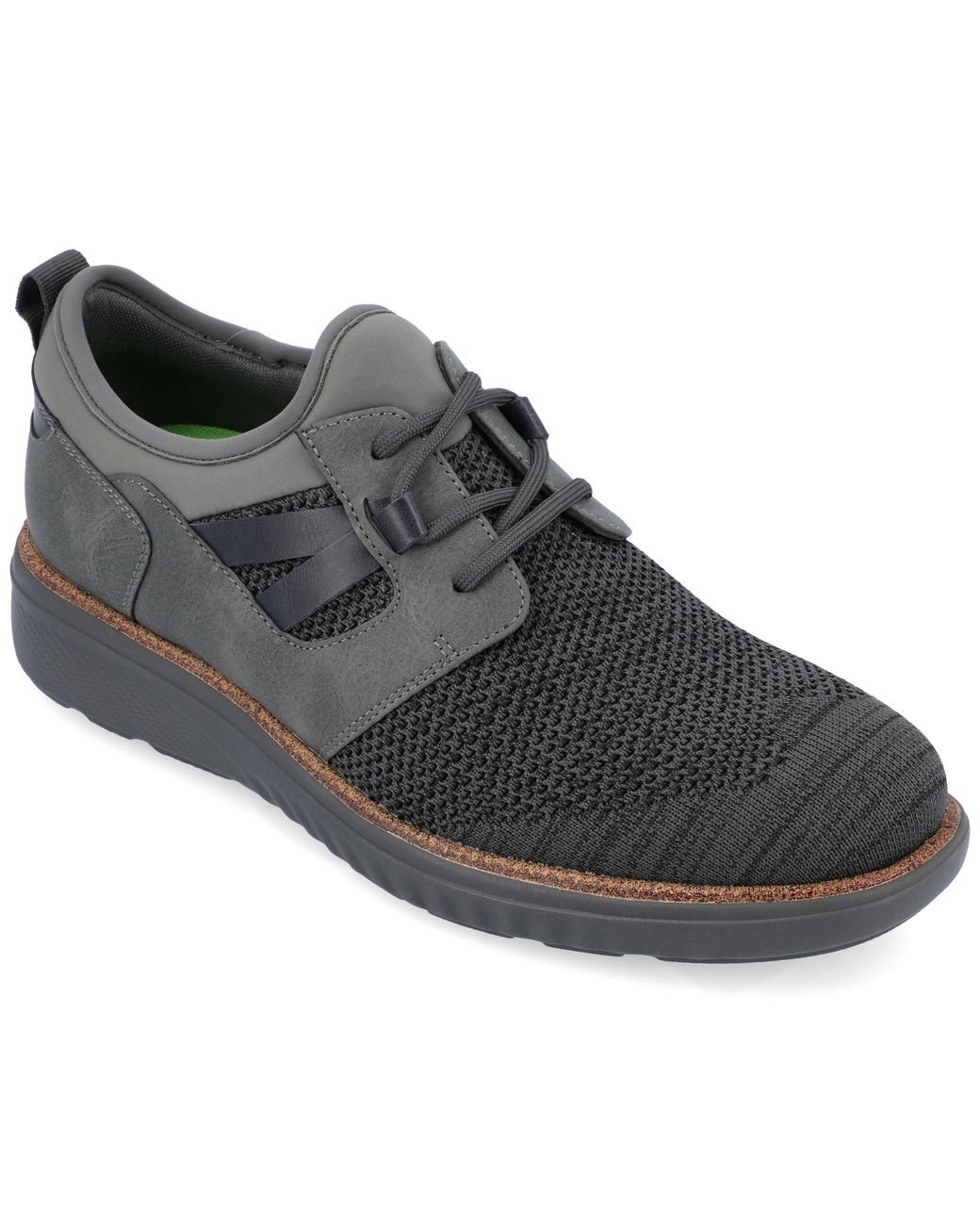 Vance Co. Black Claxton Knit Sneaker for men